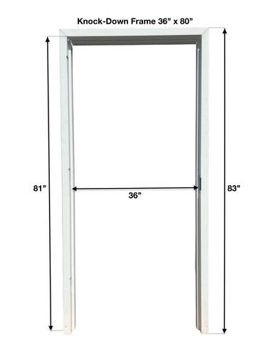 Commercial steel door - door, frame