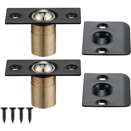 Closet door ball catch - door,